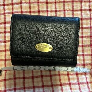 Moncrief London HEIDI Italian Leather Trifold Wallet